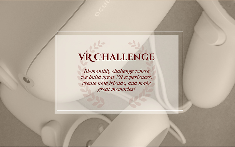 VR Challenge #2 Announcement!