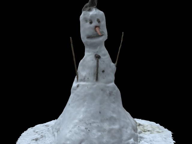 Serious Snowman