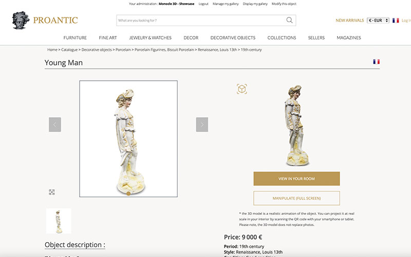 product page
