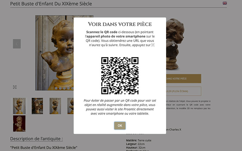 QR code view